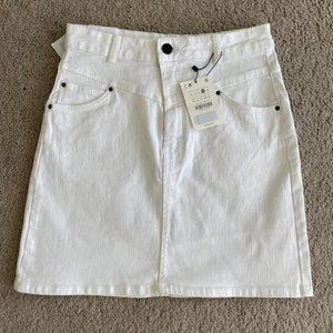 NWT Bershka High Rise Denim Skirt